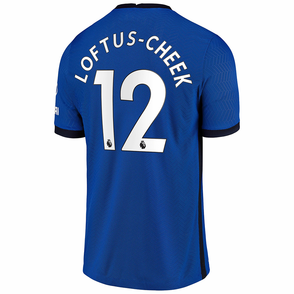 Kinder Fußball Ruben Loftus-cheek #12 Heimtrikot Blau Trikot 2020/21 Hemd