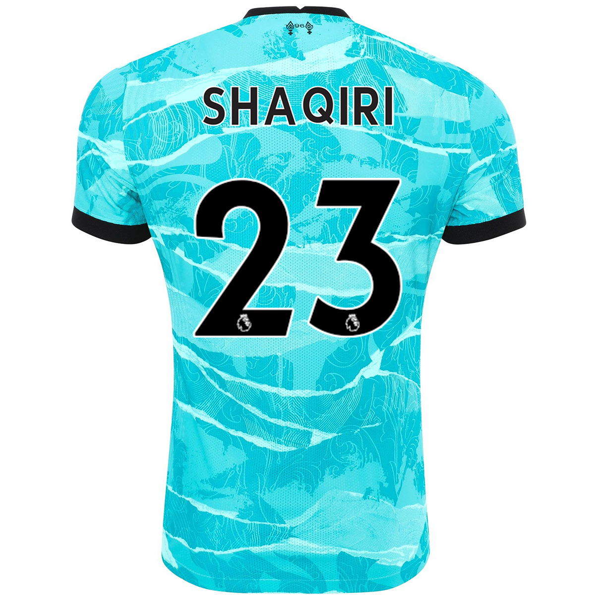 Kinder Fußball Xherdan Shaqiri #23 Auswärtstrikot Blau Trikot 2020/21 Hemd