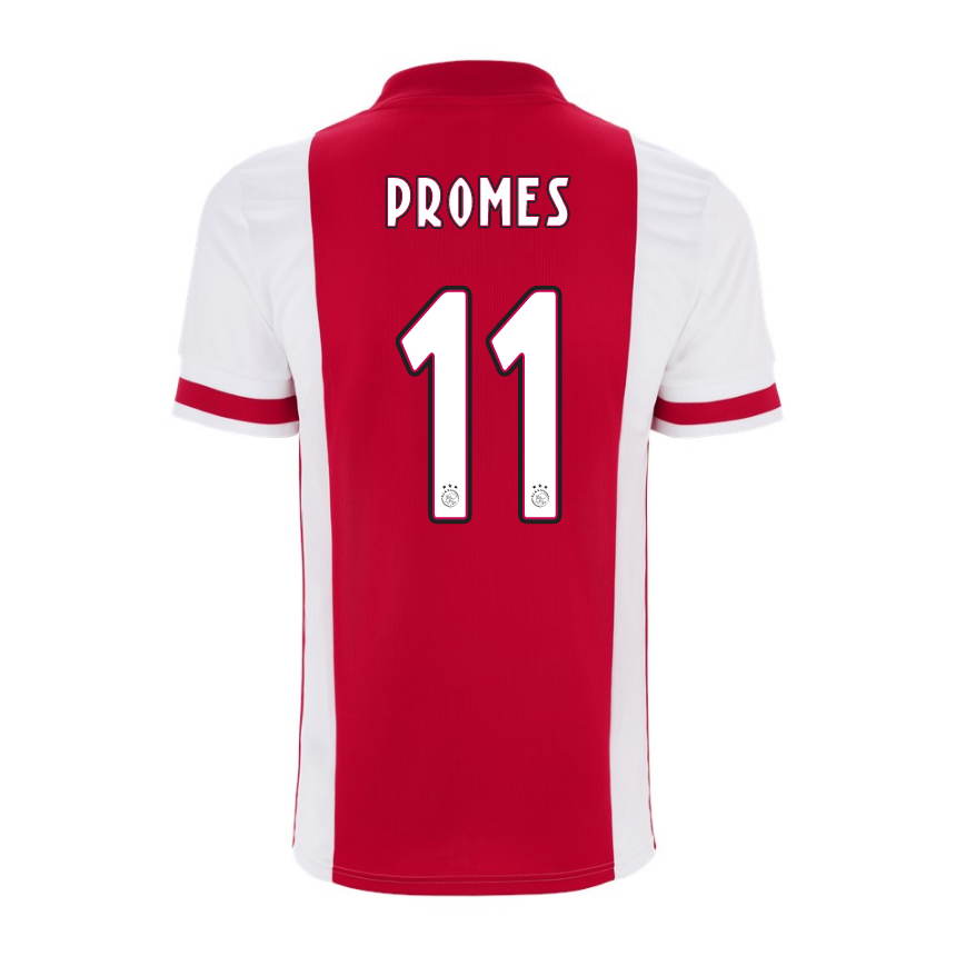 Kinder Fußball Quincy Promes #11 Heimtrikot Rot Trikot 2020/21 Hemd