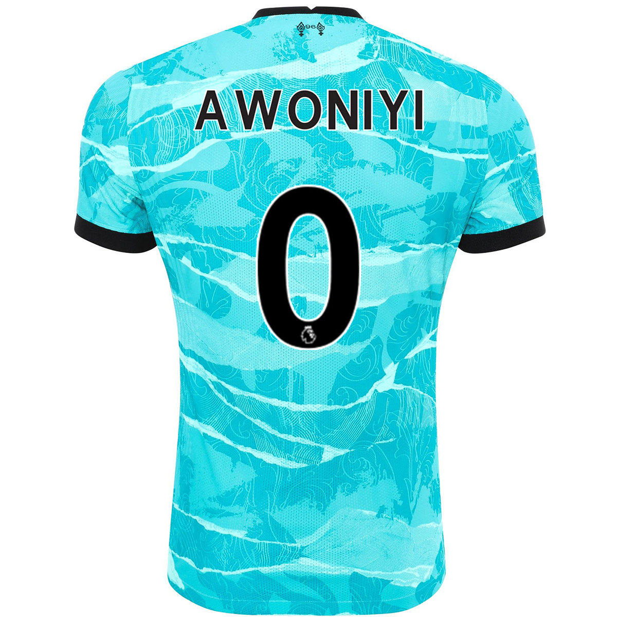 Kinder Fußball Taiwo Awoniyi #0 Auswärtstrikot Blau Trikot 2020/21 Hemd