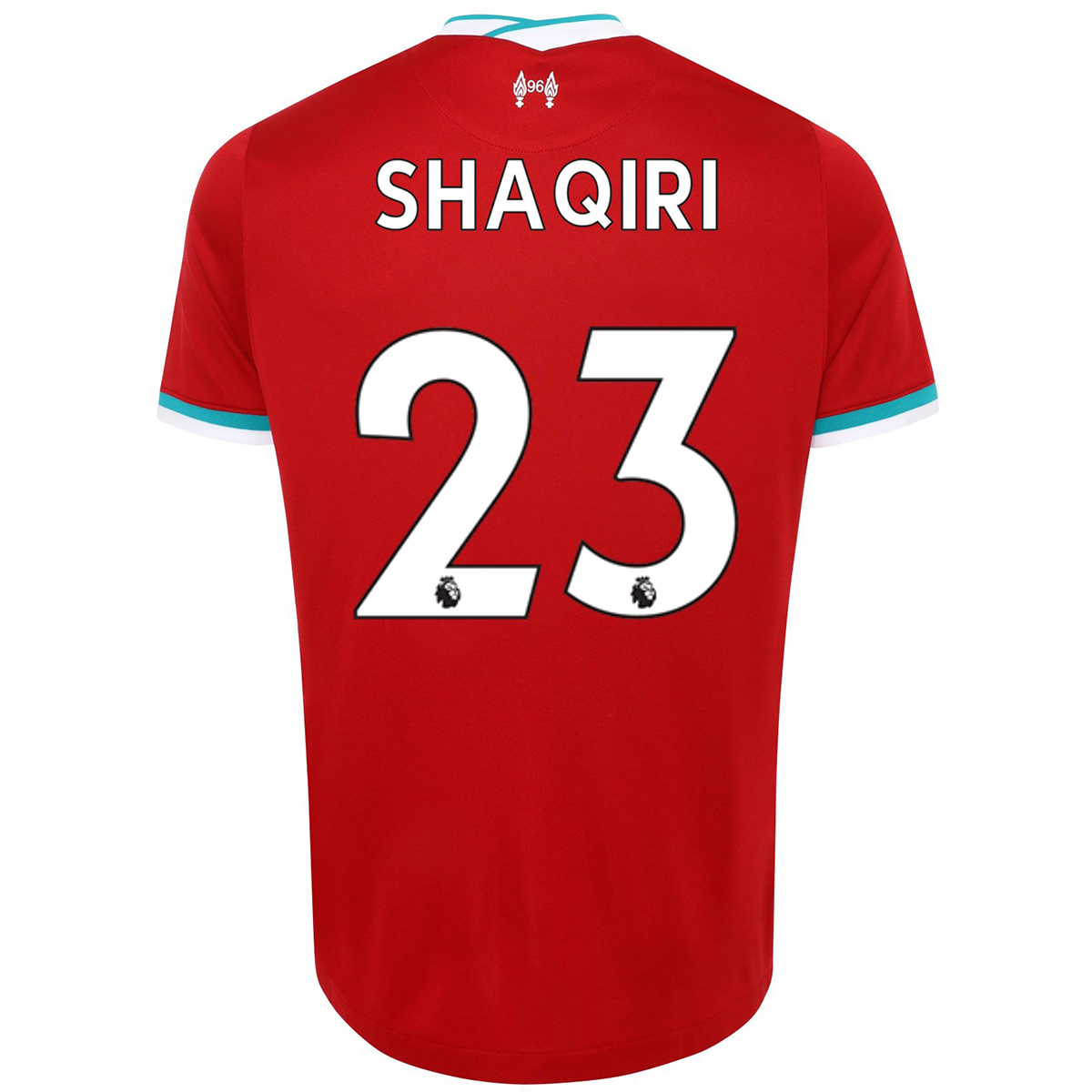 Kinder Fußball Xherdan Shaqiri #23 Heimtrikot Rot Trikot 2020/21 Hemd