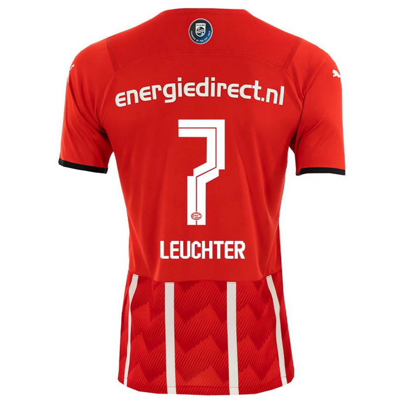 Herren Fußball Romee Leuchter #7 Rot Heimtrikot Trikot 2021/22 T-shirt