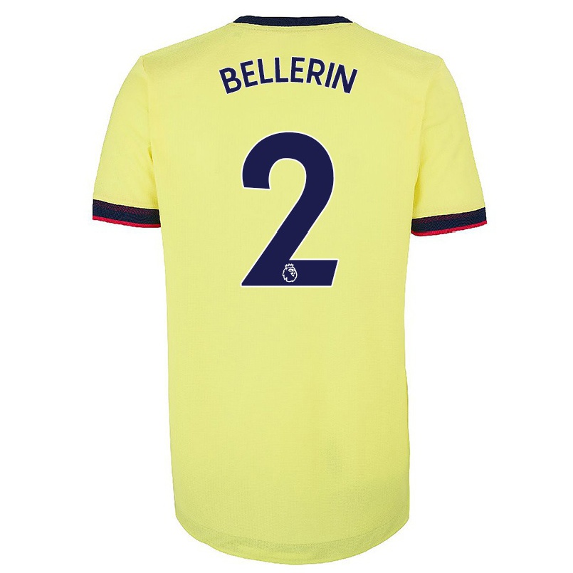 Herren Fußball Hector Bellerin #2 Rot-weib Heimtrikot Trikot 2021/22 T-shirt