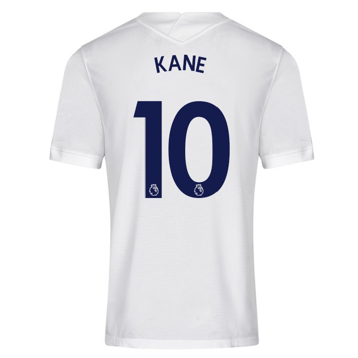Herren Fußball Harry Kane #10 Weiß Heimtrikot Trikot 2021/22 T-shirt