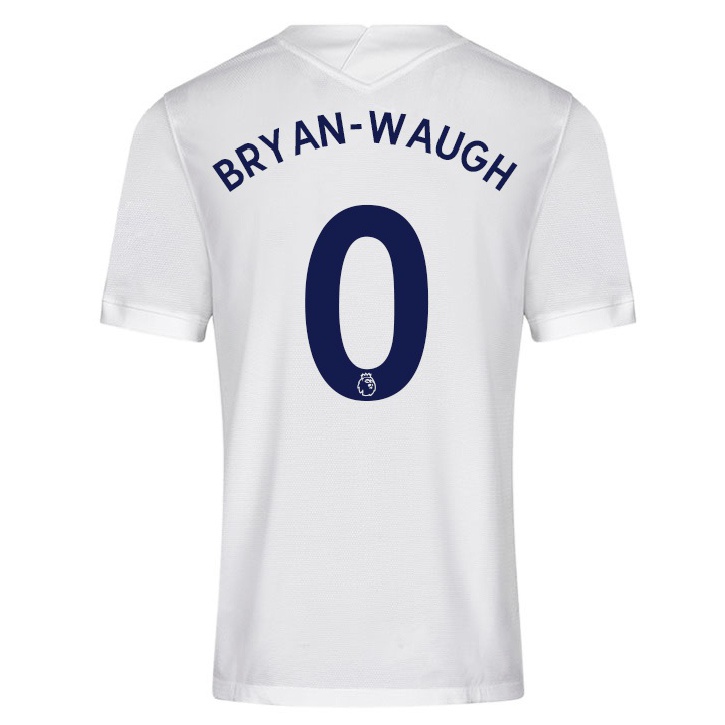 Herren Fußball Brandon Bryan-Waugh #0 Weiß Heimtrikot Trikot 2021/22 T-Shirt