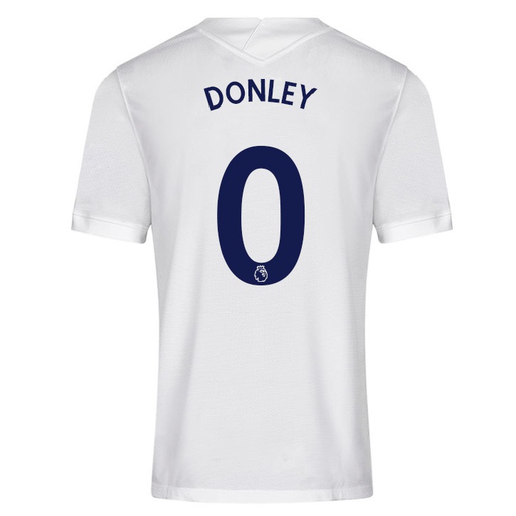 Herren Fußball Jamie Donley #0 Weiß Heimtrikot Trikot 2021/22 T-Shirt