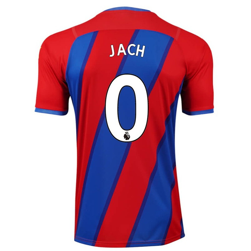 Herren Fußball Jaroslaw Jach #0 Königsblau Heimtrikot Trikot 2021/22 T-shirt
