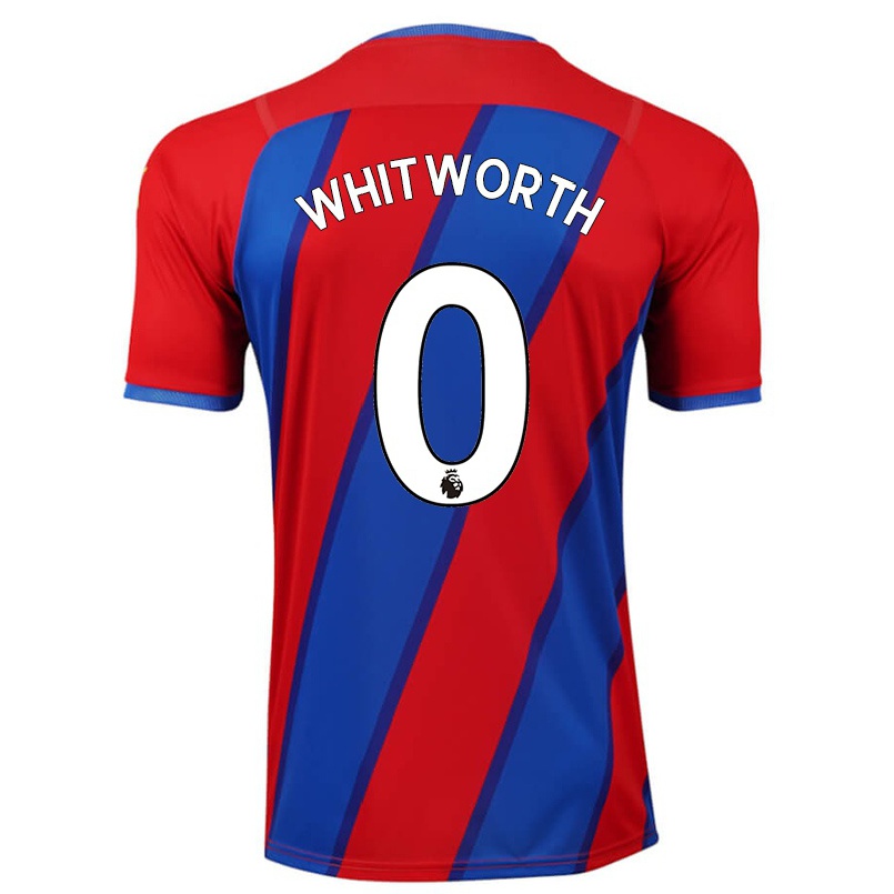 Herren Fußball Joe Whitworth #0 Königsblau Heimtrikot Trikot 2021/22 T-shirt
