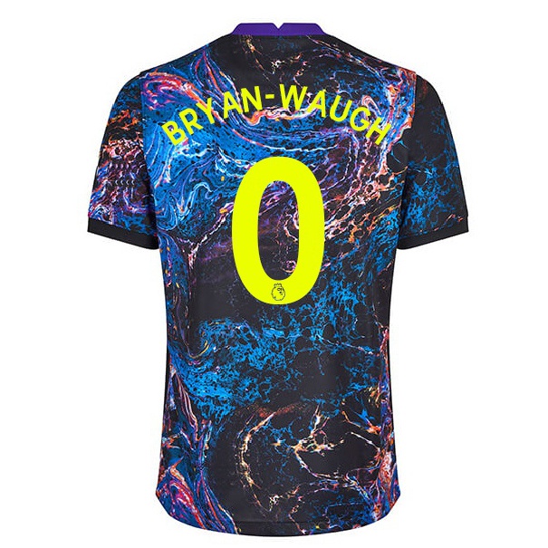 Herren Fußball Brandon Bryan-waugh #0 Mehrfarbig Auswärtstrikot Trikot 2021/22 T-shirt