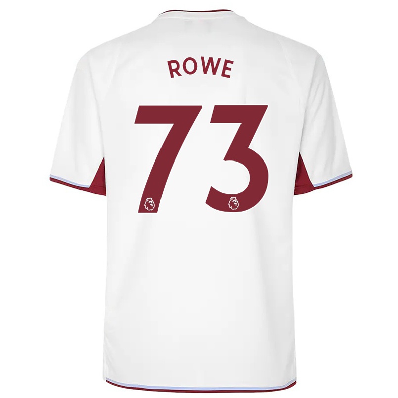 Herren Fußball Edward Rowe #73 Creme Auswärtstrikot Trikot 2021/22 T-shirt