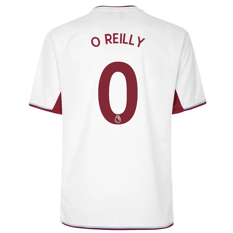 Herren Fußball Aaron O'reilly #0 Creme Auswärtstrikot Trikot 2021/22 T-shirt