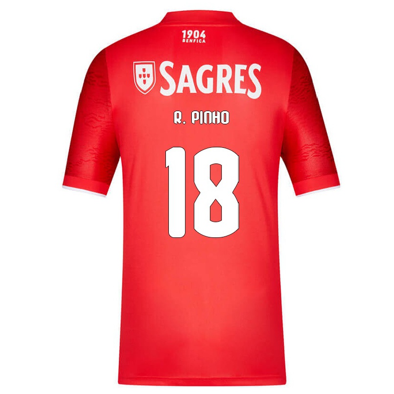 Herren Fußball Rodrigo Pinho #18 Rot Heimtrikot Trikot 2021/22 T-shirt