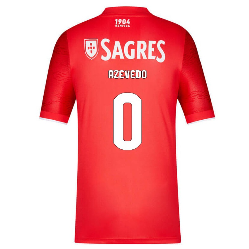 Herren Fußball Tomas Azevedo #0 Rot Heimtrikot Trikot 2021/22 T-shirt