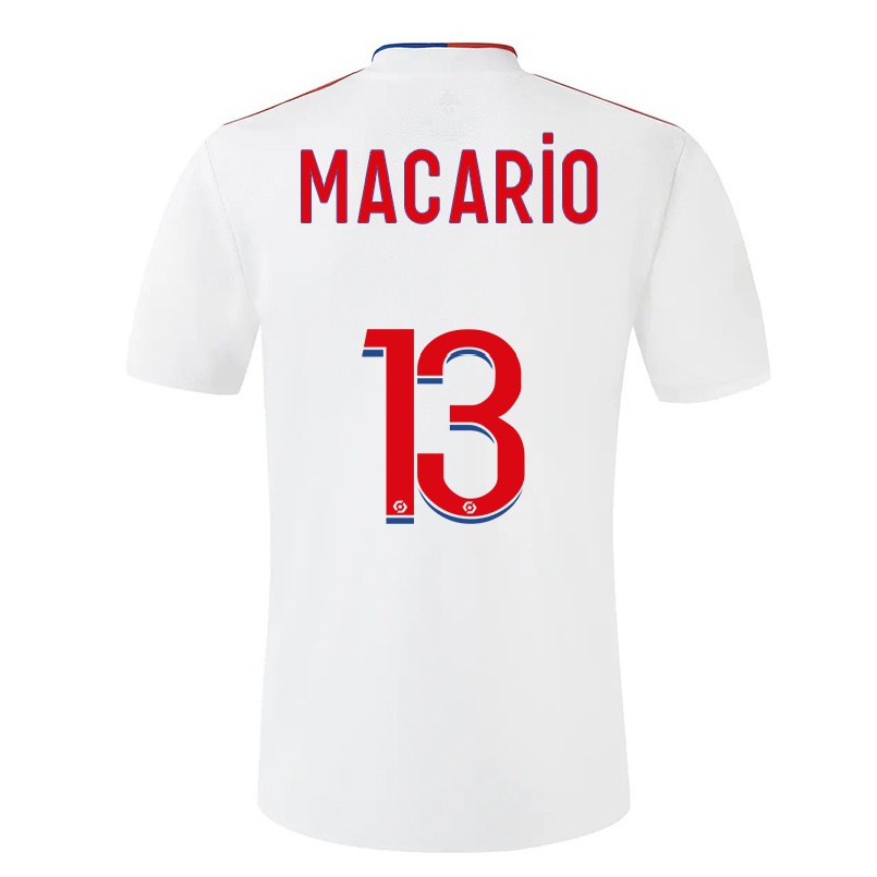 Herren Fußball Catarina Macario #13 Weiß Heimtrikot Trikot 2021/22 T-shirt
