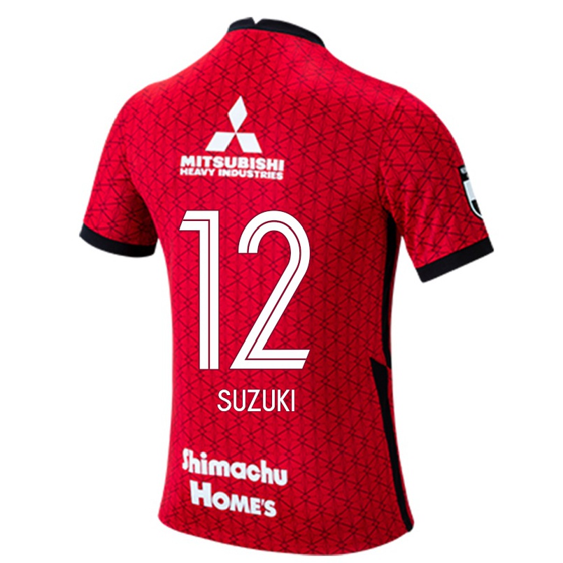 Herren Fußball Zion Suzuki #12 Rot Heimtrikot Trikot 2021/22 T-shirt