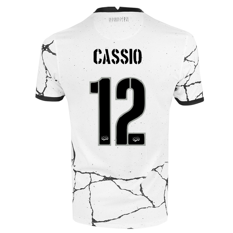 Herren Fußball Cassio #12 Weiß Heimtrikot Trikot 2021/22 T-shirt