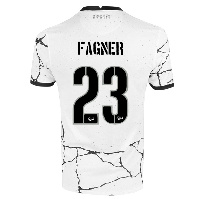Herren Fußball Fagner #23 Weiß Heimtrikot Trikot 2021/22 T-shirt