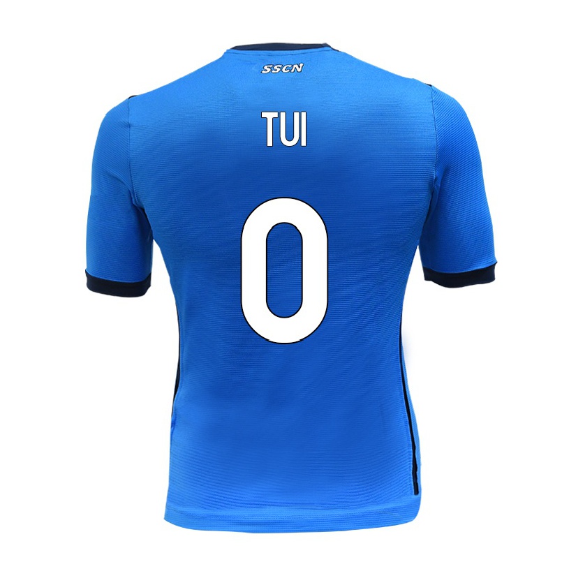 Herren Fußball Sara Tui #0 Blau Heimtrikot Trikot 2021/22 T-shirt