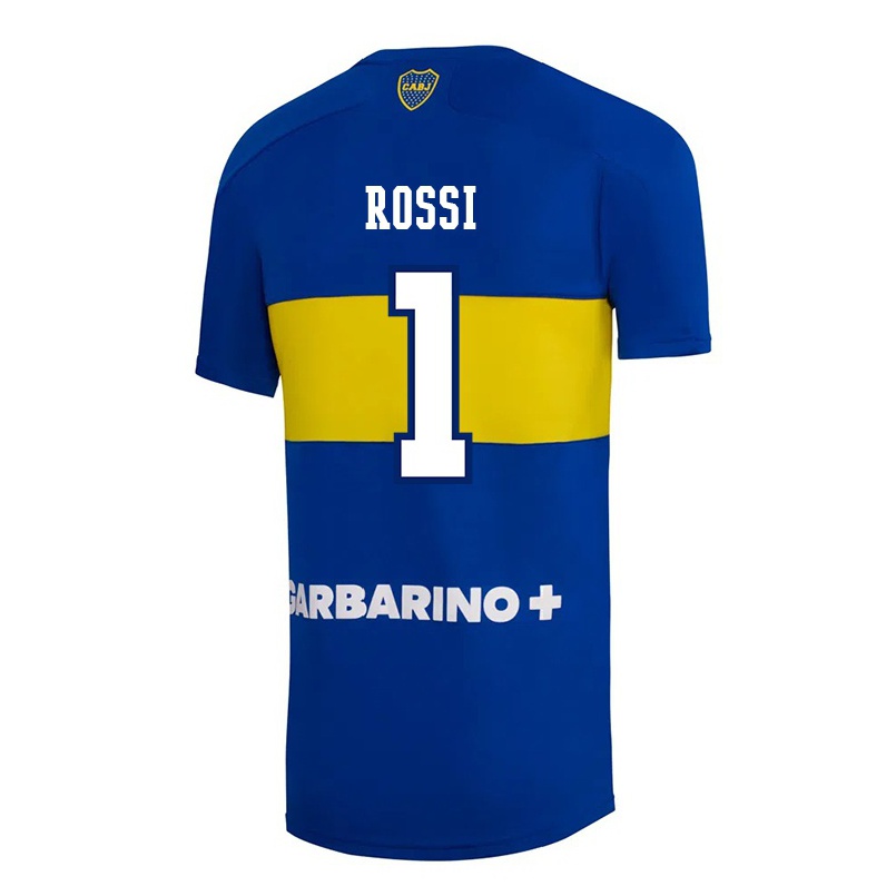 Herren Fußball Agustin Rossi #1 Königsblau Heimtrikot Trikot 2021/22 T-shirt