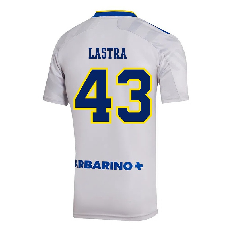 Herren Fußball Agustin Lastra #43 Grau Auswärtstrikot Trikot 2021/22 T-shirt