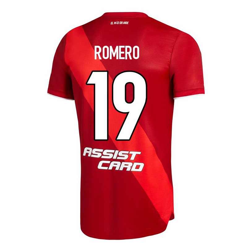 Herren Fußball Braian Romero #19 Rot Auswärtstrikot Trikot 2021/22 T-shirt