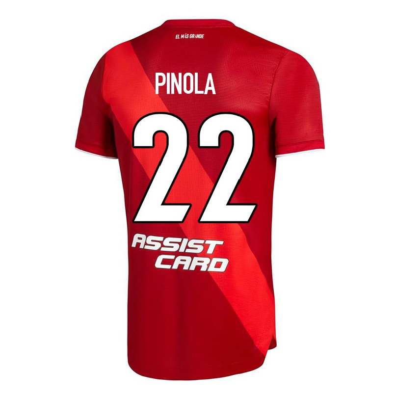 Herren Fußball Javier Pinola #22 Rot Auswärtstrikot Trikot 2021/22 T-shirt