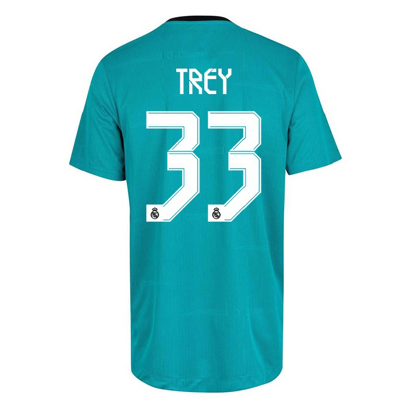 Herren Fußball Thompkins Trey #33 Hellgrun Ausweichtrikot Trikot 2021/22 T-shirt