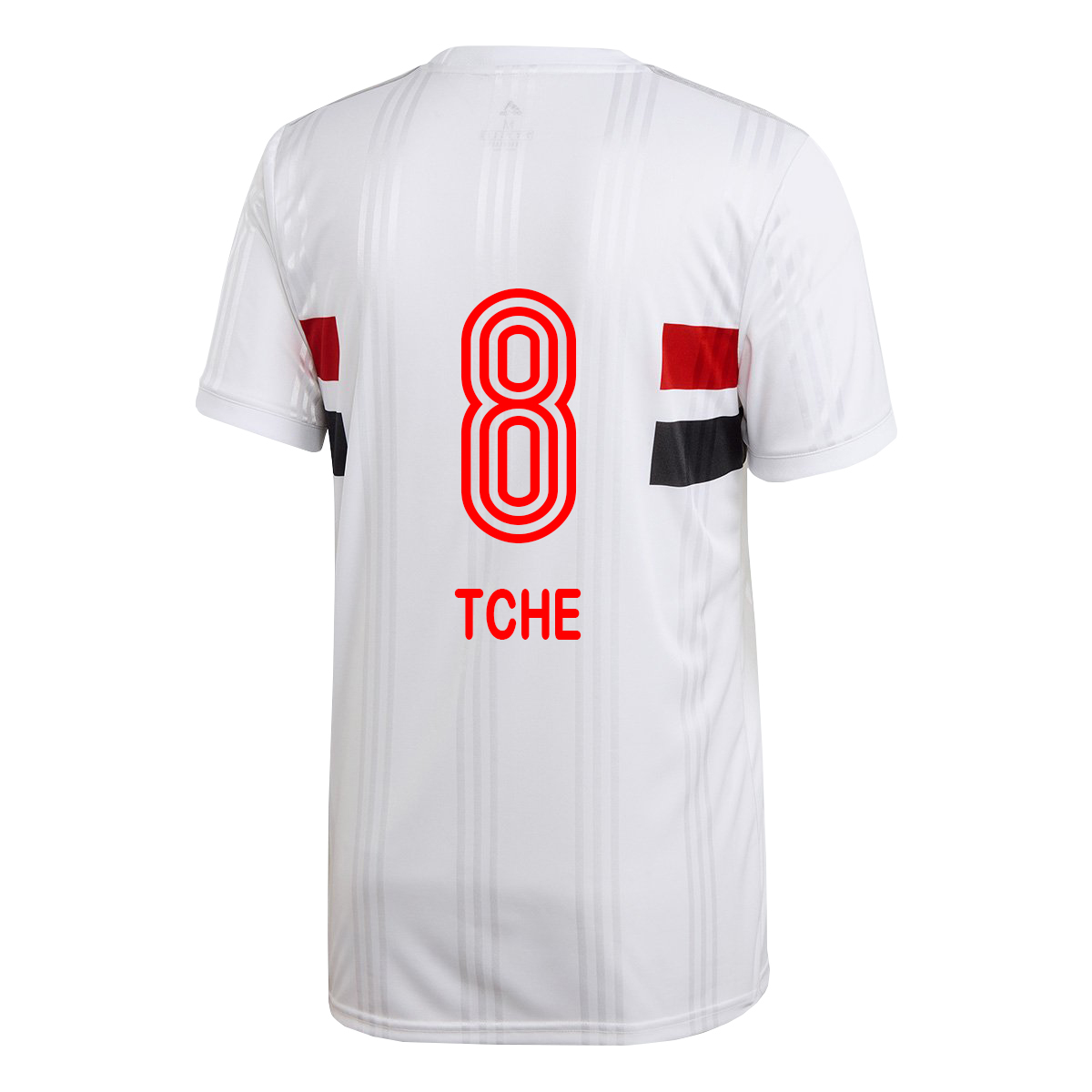 Herren Fußball Tche Tche #8 Heimtrikot Weiß Trikot 2020/21 Hemd
