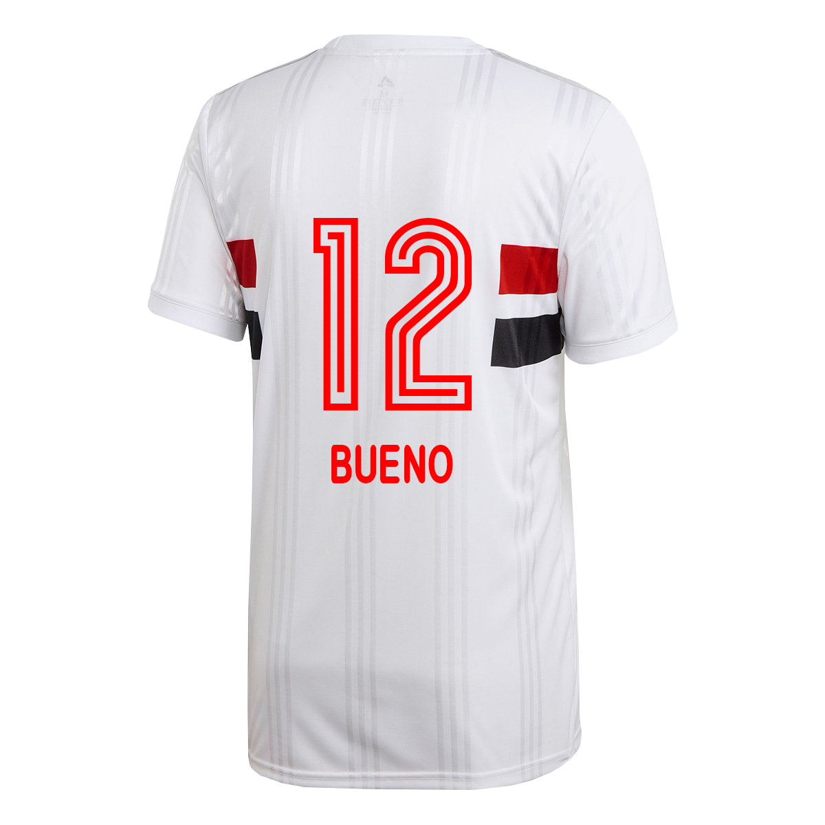 Herren Fußball Vitor Bueno #12 Heimtrikot Weiß Trikot 2020/21 Hemd