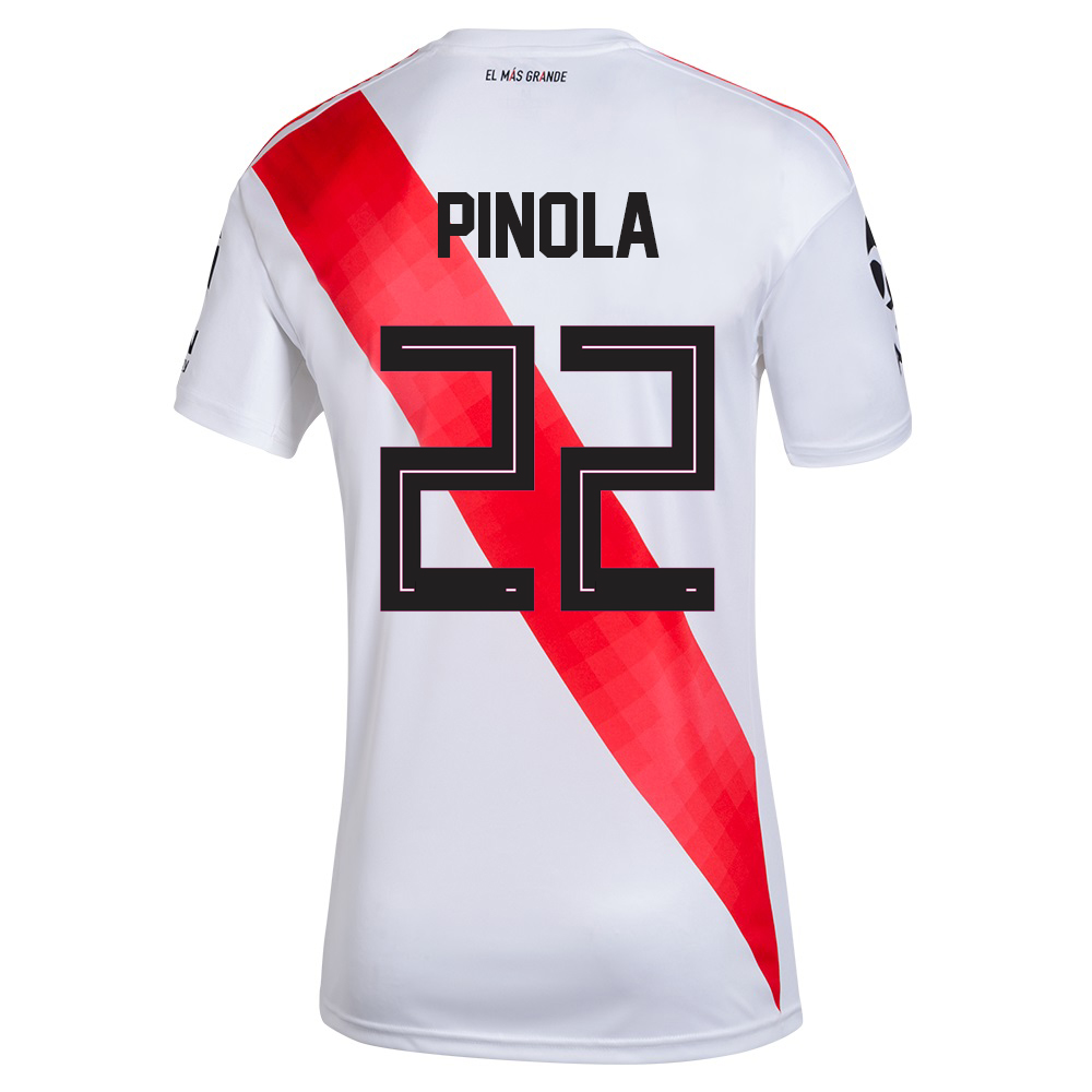 Herren Fußball Javier Pinola #22 Heimtrikot Weiß Trikot 2020/21 Hemd