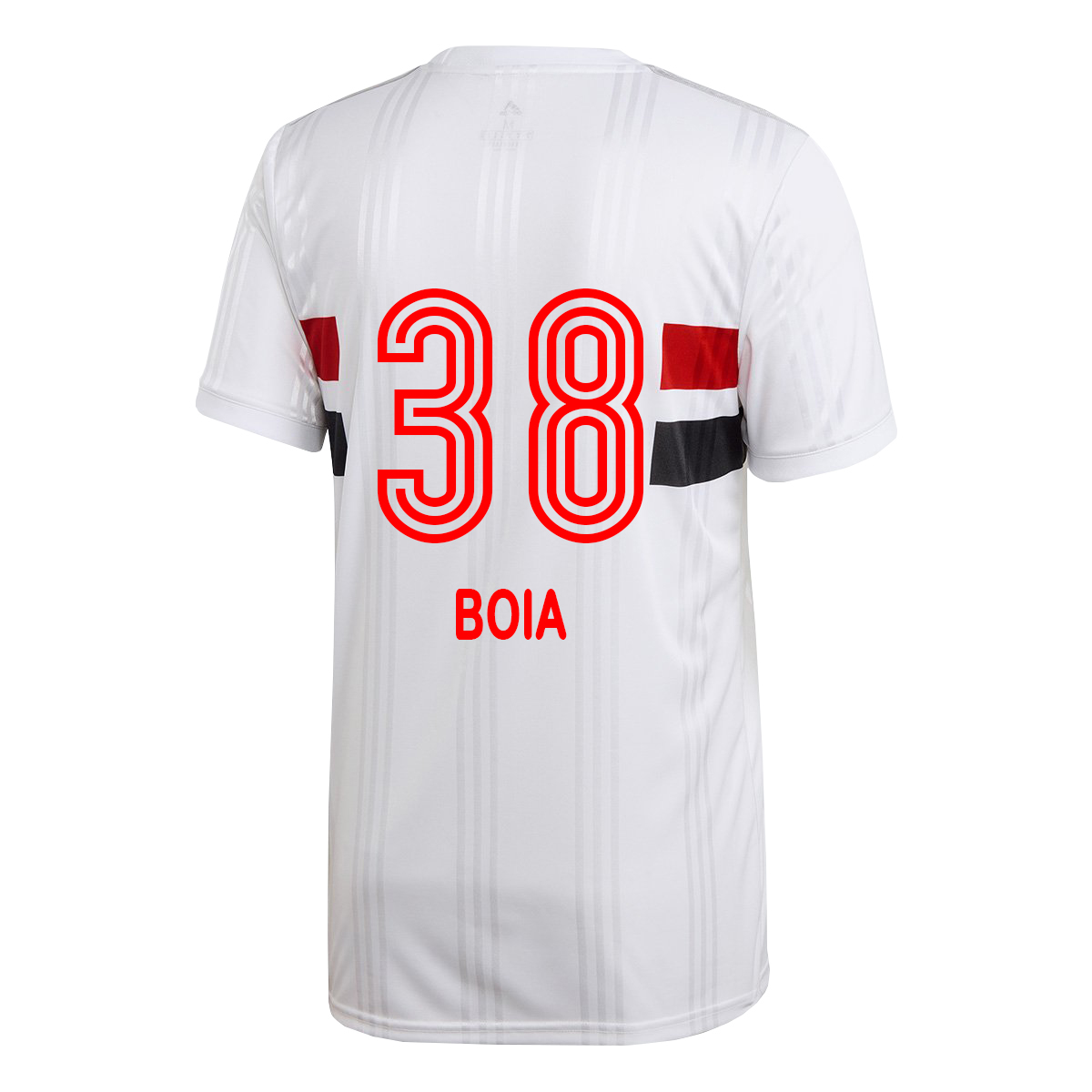 Herren Fußball Paulinho Boia #38 Heimtrikot Weiß Trikot 2020/21 Hemd