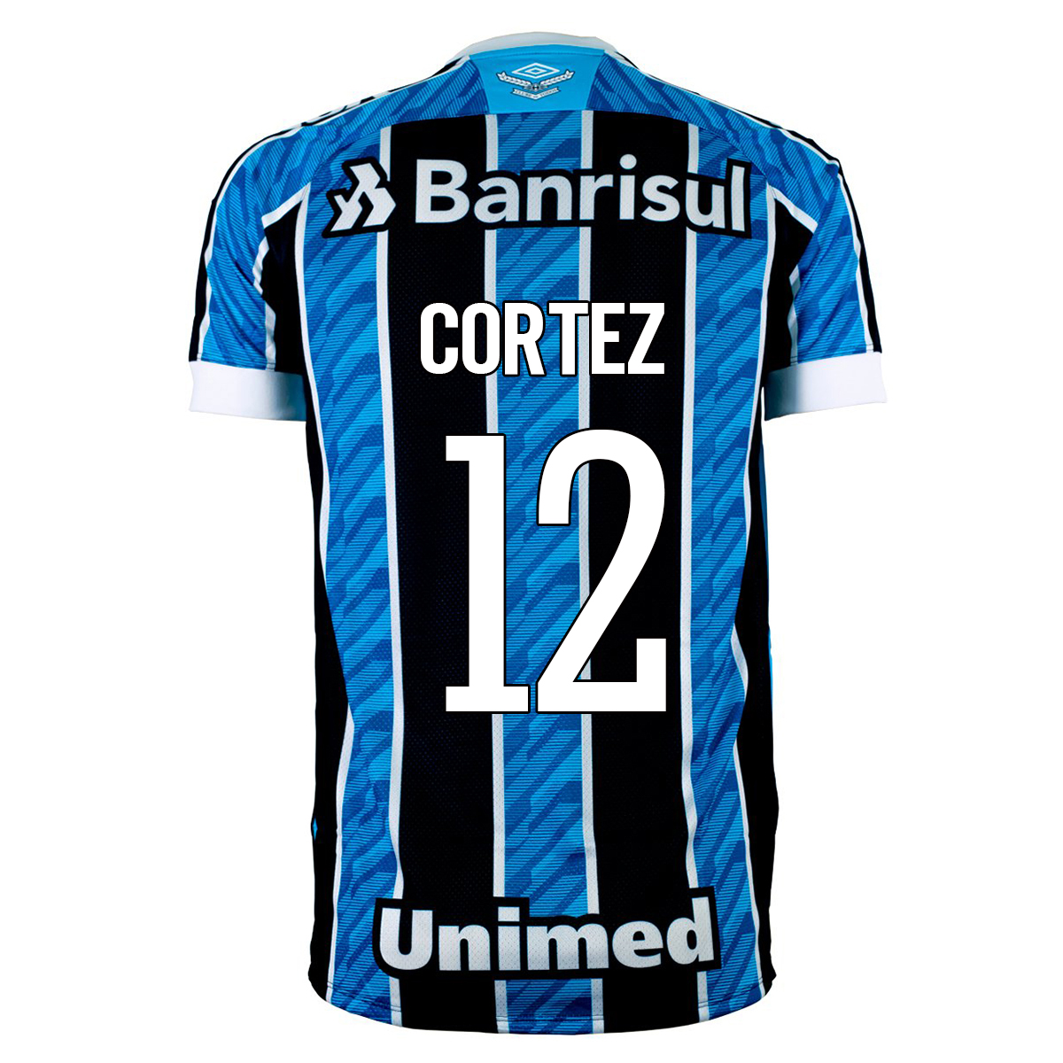 Herren Fußball Bruno Cortez #12 Heimtrikot Blau Trikot 2020/21 Hemd