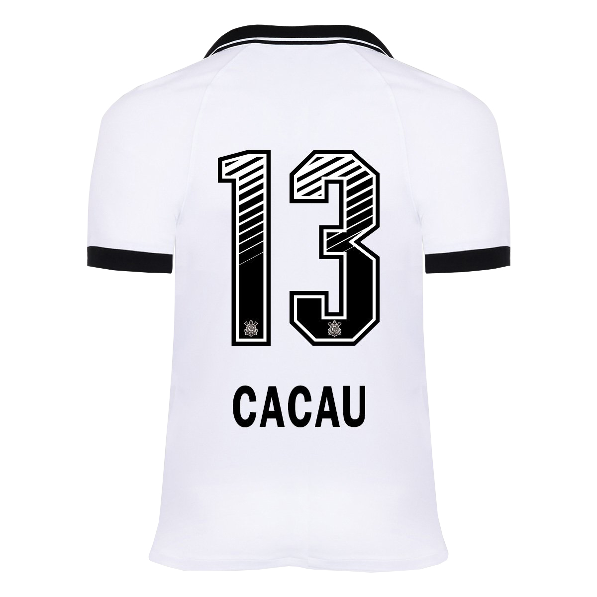 Herren Fußball Cacau #13 Heimtrikot Weiß Trikot 2020/21 Hemd