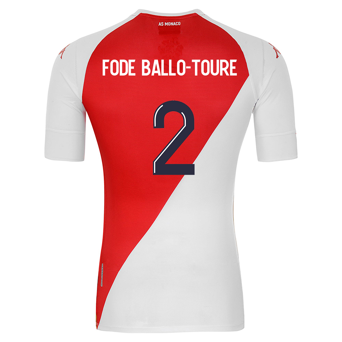 Herren Fußball Fode Ballo-toure #2 Heimtrikot Rot Weiß Trikot 2020/21 Hemd