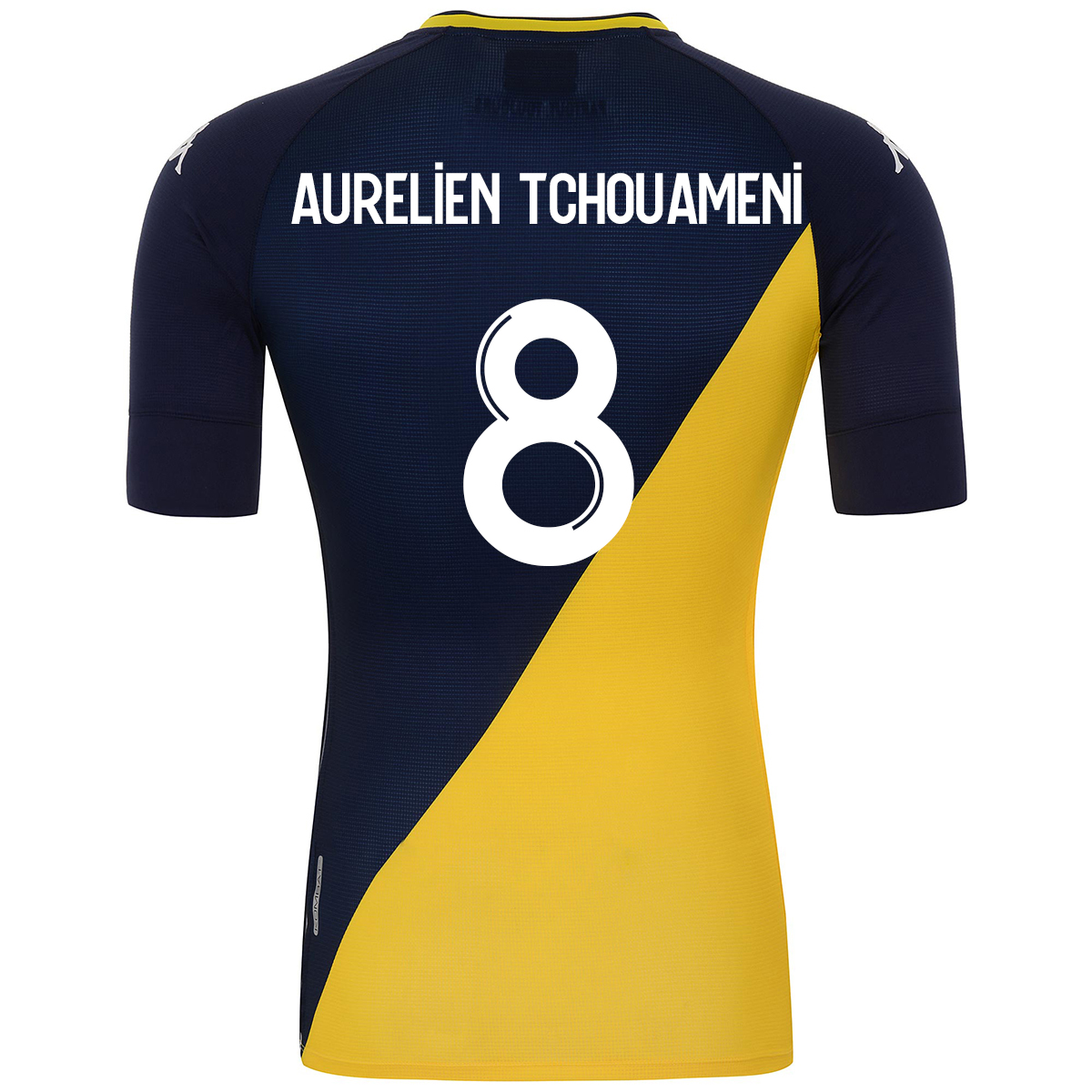 Herren Fußball Aurelien Tchouameni #8 Auswärtstrikot Königsblau Trikot 2020/21 Hemd