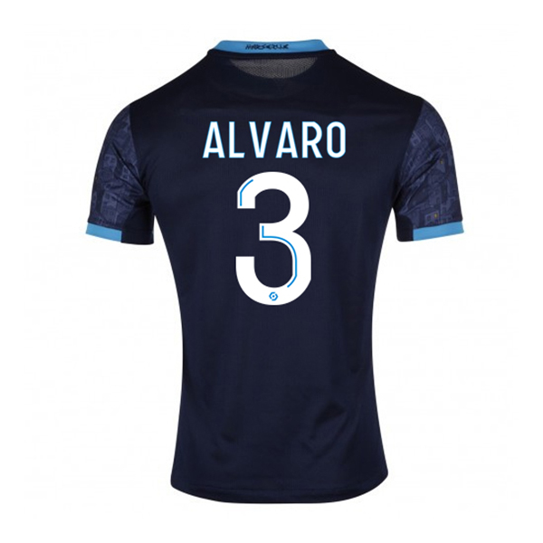 Herren Fußball Alvaro Gonzalez #3 Auswärtstrikot Dunkelheit Trikot 2020/21 Hemd