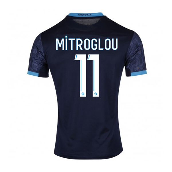 Herren Fußball Konstantinos Mitroglou #11 Auswärtstrikot Dunkelheit Trikot 2020/21 Hemd