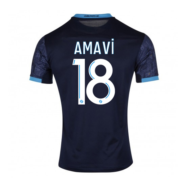 Herren Fußball Jordan Amavi #18 Auswärtstrikot Dunkelheit Trikot 2020/21 Hemd