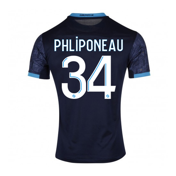 Herren Fußball Alexandre Phliponeau #34 Auswärtstrikot Dunkelheit Trikot 2020/21 Hemd