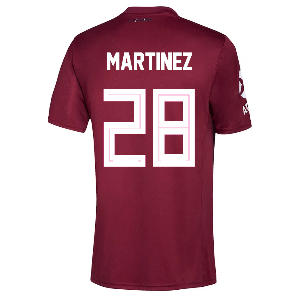 Herren Fußball Lucas Martinez Quarta #28 Auswärtstrikot Burgund Trikot 2020/21 Hemd