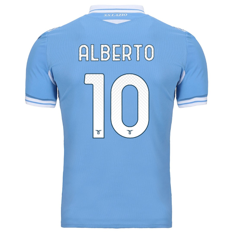 Herren Fußball Luis Alberto #10 Heimtrikot Weiß Trikot 2020/21 Hemd