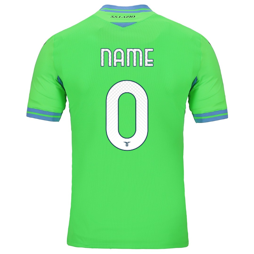 Herren Fußball Dein Name #1 Auswärtstrikot Grün Trikot 2020/21 Hemd