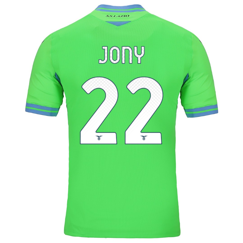 Herren Fußball Jony Rodriguez #22 Auswärtstrikot Grün Trikot 2020/21 Hemd