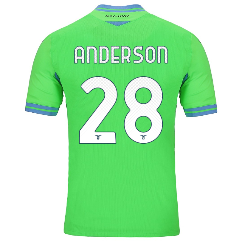 Herren Fußball Andre Anderson #28 Auswärtstrikot Grün Trikot 2020/21 Hemd