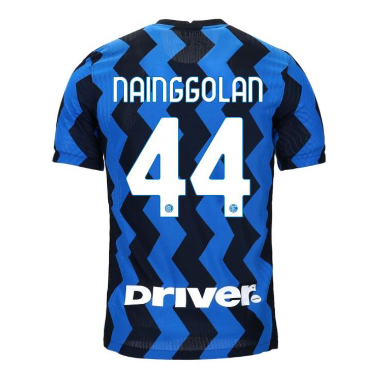 Herren Fußball Radja Nainggolan #44 Heimtrikot Blau Schwarz Trikot 2020/21 Hemd
