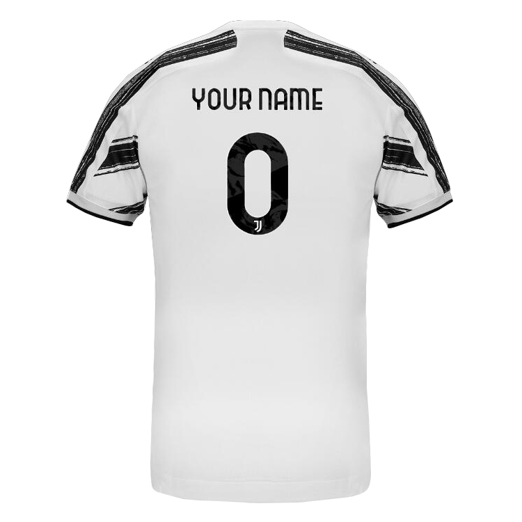 Herren Fußball Dein Name #0 Heimtrikot Weiß Trikot 2020/21 Hemd
