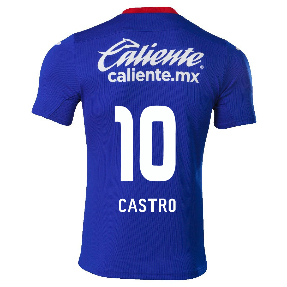 Herren Fußball Alex Castro #10 Heimtrikot Königsblau Trikot 2020/21 Hemd