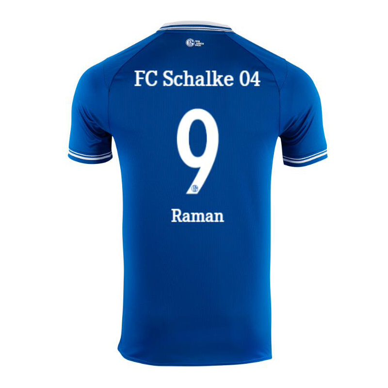 Herren Fußball Benito Raman #9 Heimtrikot Blau Trikot 2020/21 Hemd