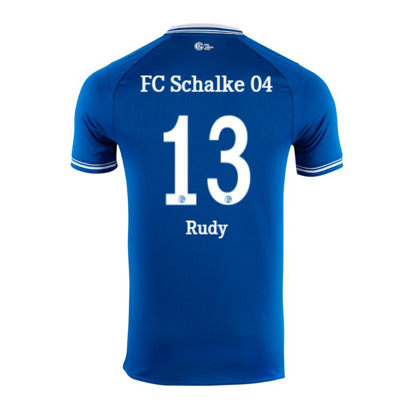 Herren Fußball Sebastian Rudy #13 Heimtrikot Blau Trikot 2020/21 Hemd