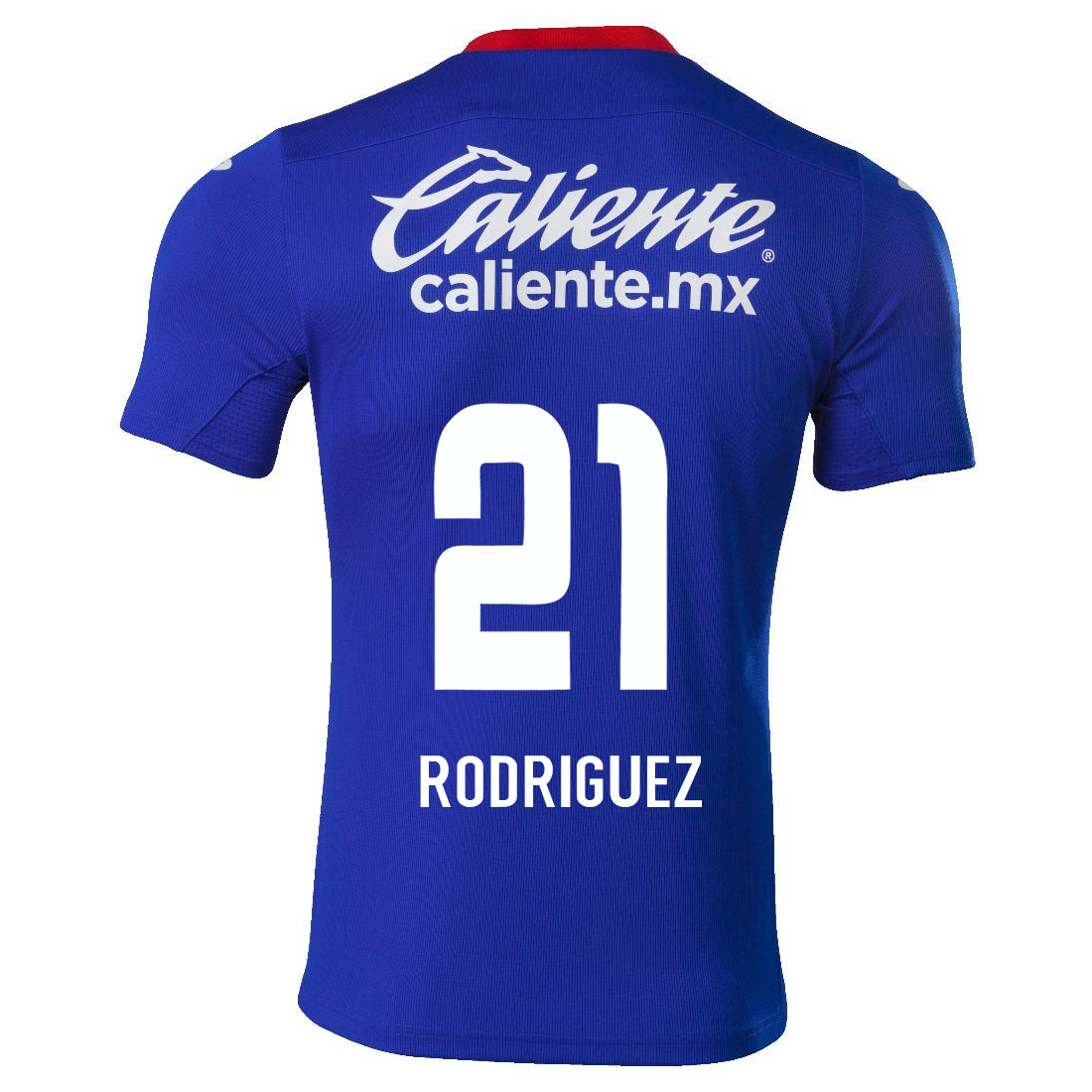 Herren Fußball Jonathan Rodriguez #21 Heimtrikot Königsblau Trikot 2020/21 Hemd